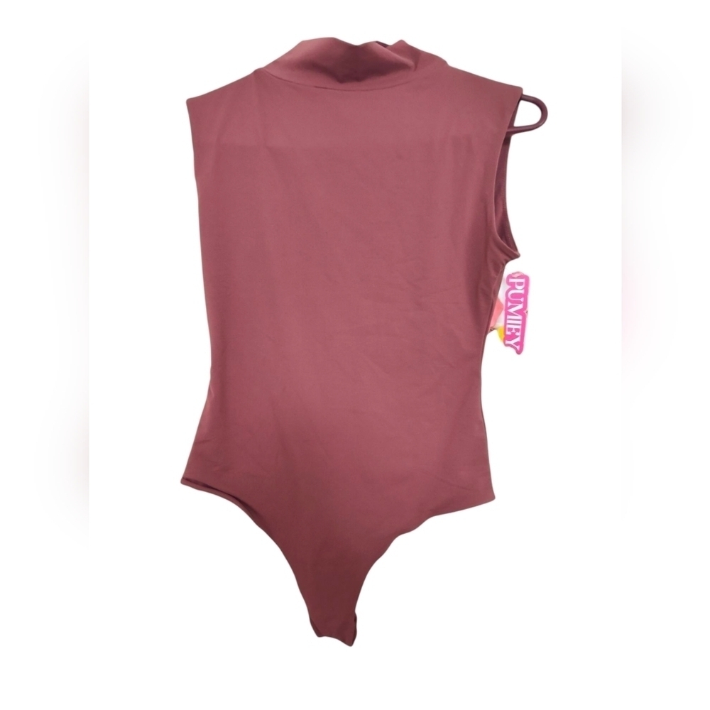 Pink Sleeveless Bodysuit